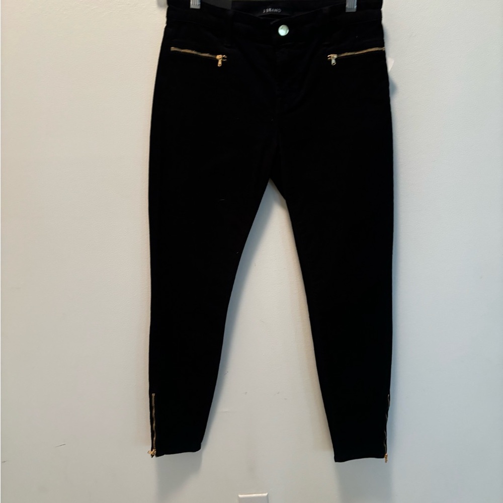 J Brand corduroy zipper detailing pants